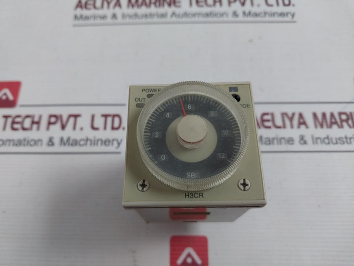 Omron H3Cr-a Solid-state Multi-functional Timer 5A 250Vac 0-12Sec