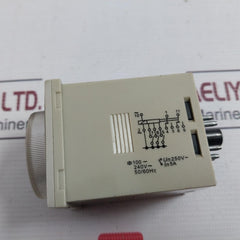 Omron H3Cr-a Solid-state Multi-functional Timer 5A 250Vac 0-12Sec