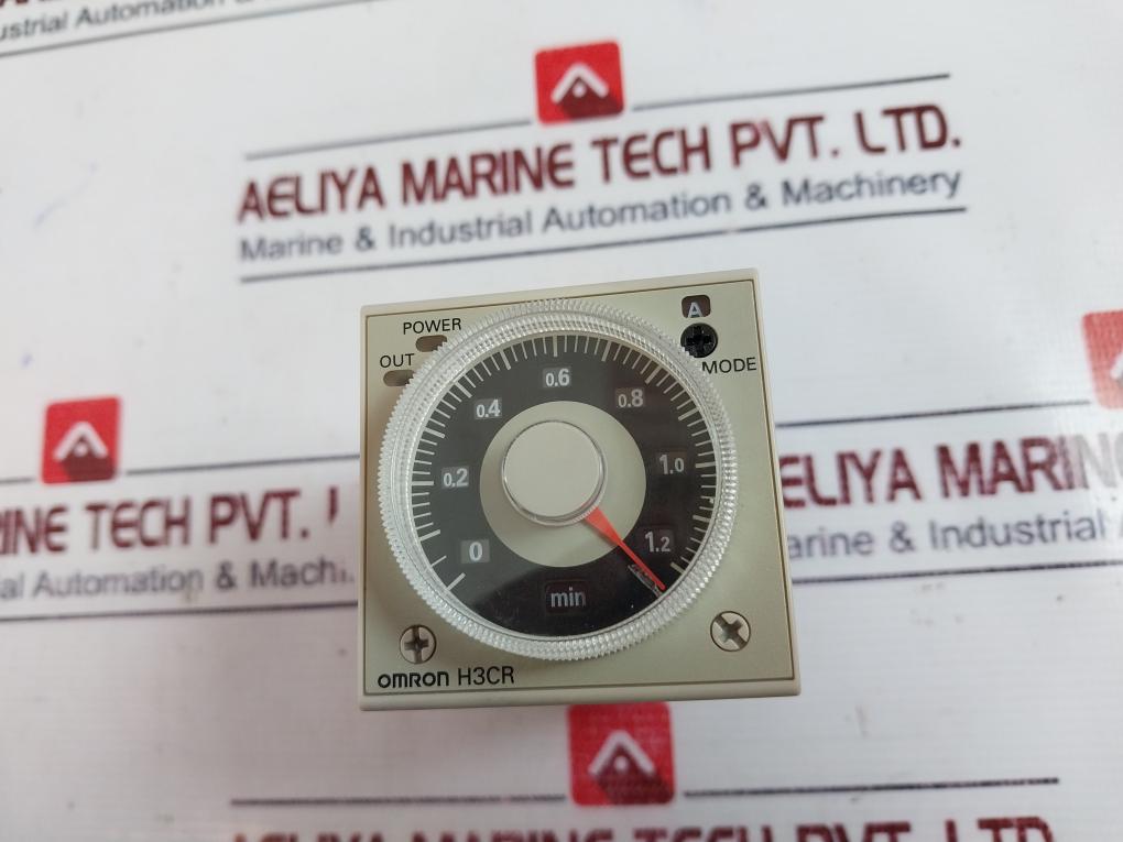 Omron H3Cr-a Solid State Multi-functional Timer 50/60Hz/ 100-125 Vdc