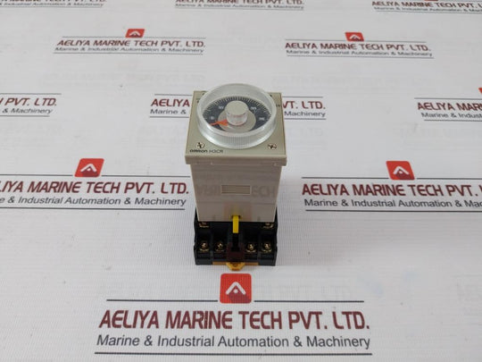 Omron H3Cr-a Solid State Timer With Pin Socket P2Cf-11 100-240Vac 0.05S-300H 5A