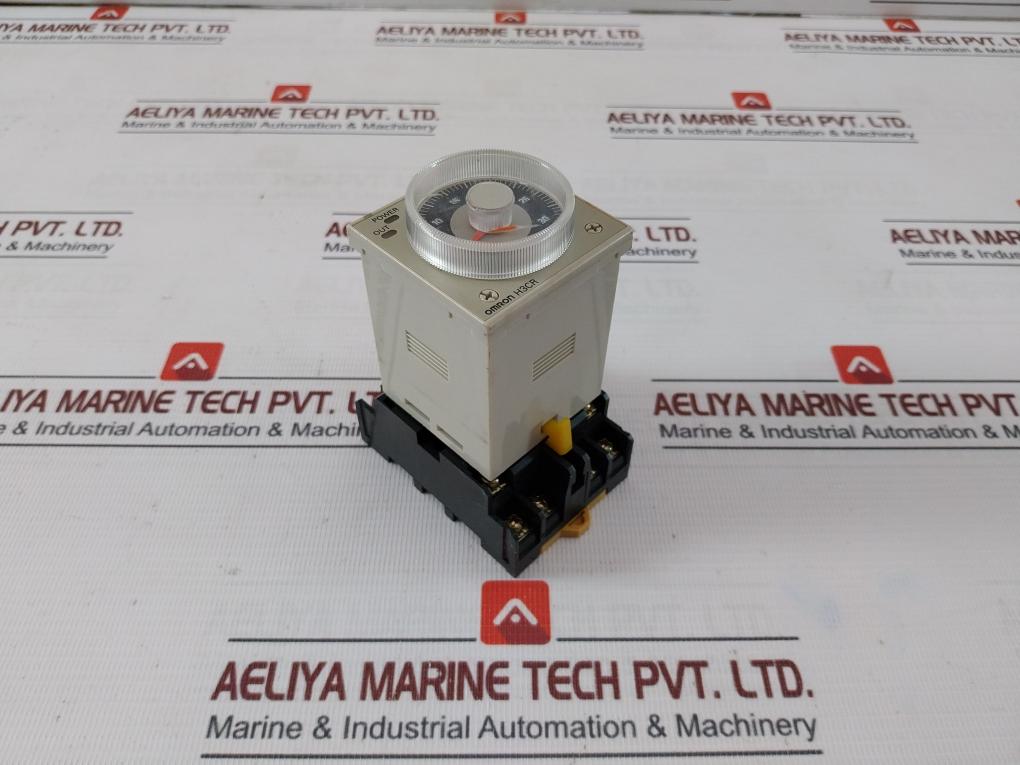 Omron H3Cr-a Solid State Timer With Pin Socket P2Cf-11 100-240Vac 0.05S-300H 5A