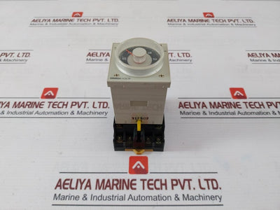 Omron H3Cr-a Solid State Timer With Pin Socket P2Cf-11, 0-1.2Sec 24Vdc/Ac 5A