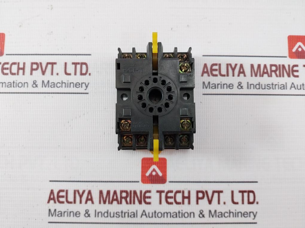 Omron H3Cr-a Solid State Timer With Pin Socket P2Cf-11, 0-1.2Sec 24Vdc/Ac 5A