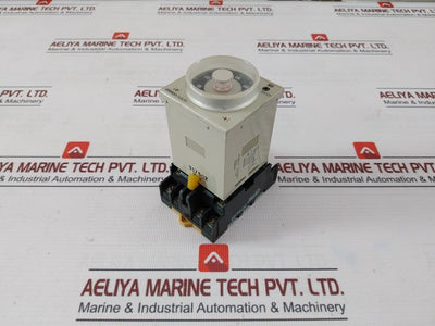 Omron H3Cr-a Solid State Timer With Pin Socket P2Cf-11, 0-1.2Sec 24Vdc/Ac 5A