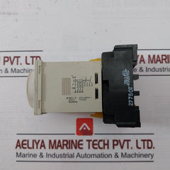 Omron H3Cr-a Solid State Timer With Pin Socket P2Cf-11, 0-1.2Sec 24Vdc/Ac 5A
