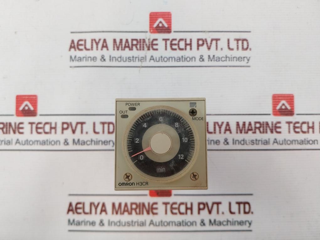 OMRON H3CR-A Timer 0-12 min 100 TO 240VAC 50/60Hz