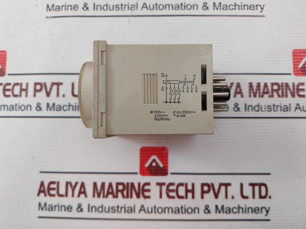 OMRON H3CR-A Timer 0-12 min 100 TO 240VAC 50/60Hz