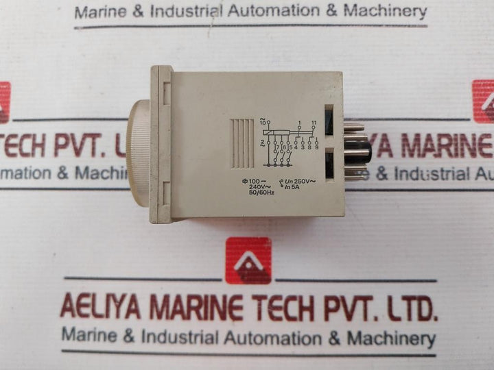 OMRON H3CR-A Timer 0-12 min 100 TO 240VAC 50/60Hz