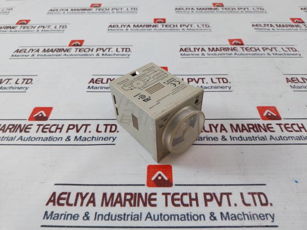 Lot Of 4X Omron H3Cr-a Timer 0-12 Sec