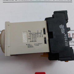Omron H3Cr-a Timer Module 100 To 240Vac 5A 250Vac 50/60Hz