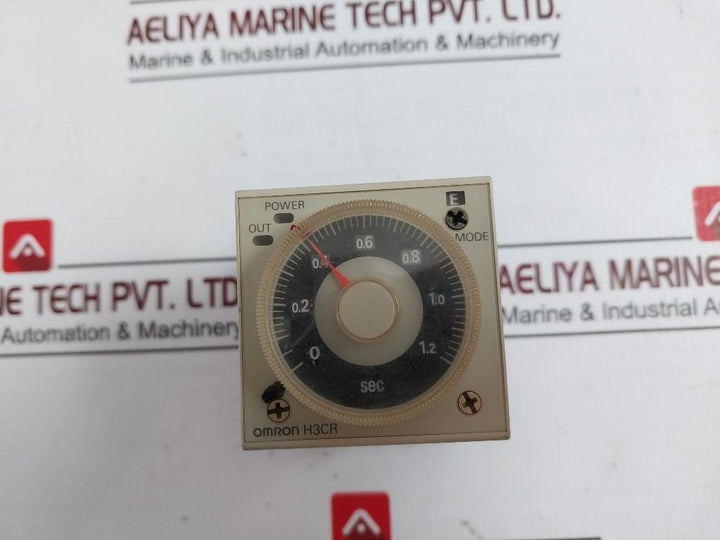 Omron H3Cr-a Timer Module 100 To 240Vac 5A 250Vac 50/60Hz