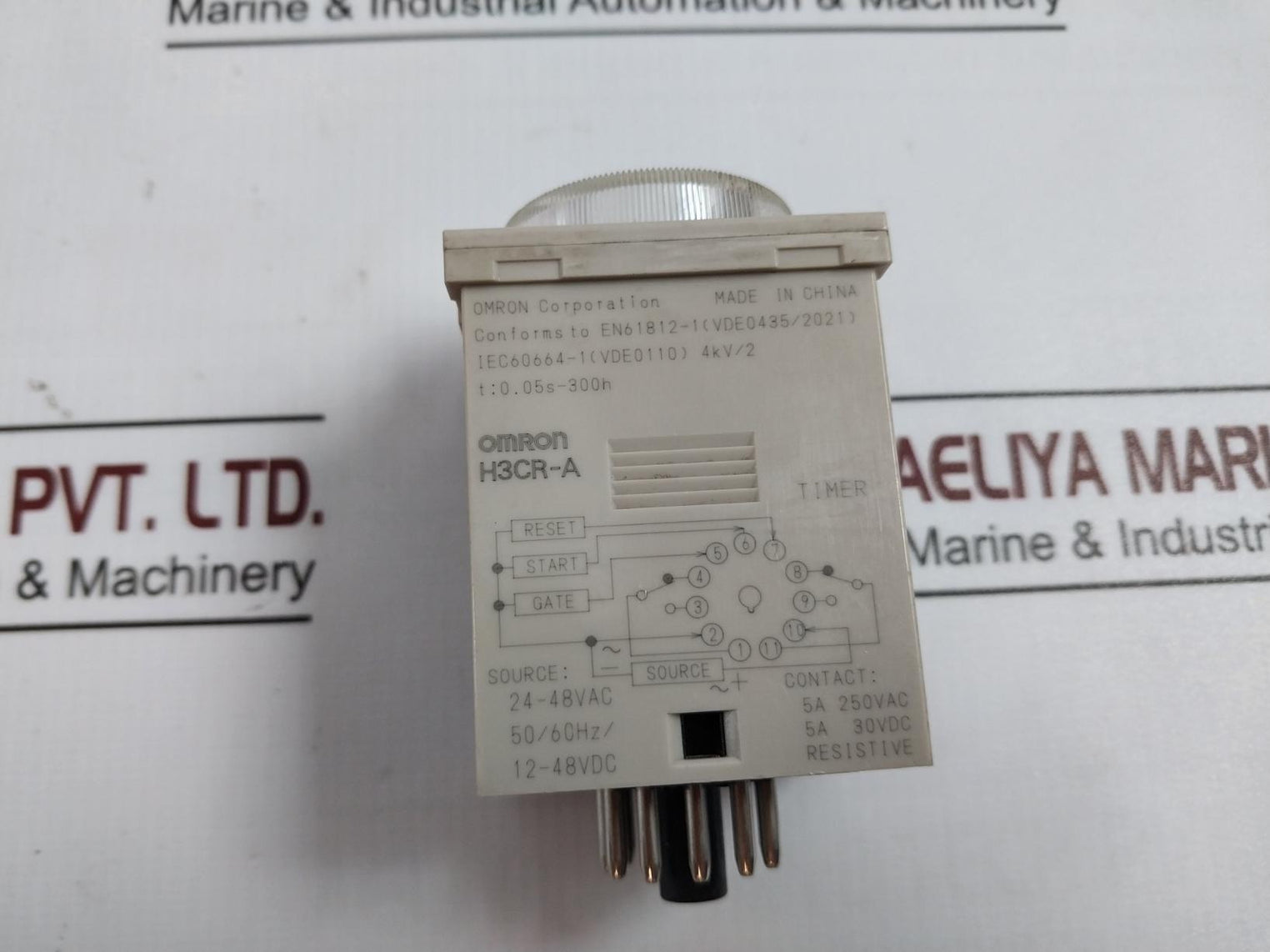 Omron H3Cr-a Timer Module 24-48Vac