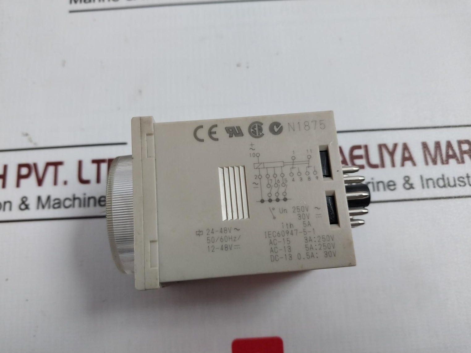 Omron H3Cr-a Timer Module 24-48Vac