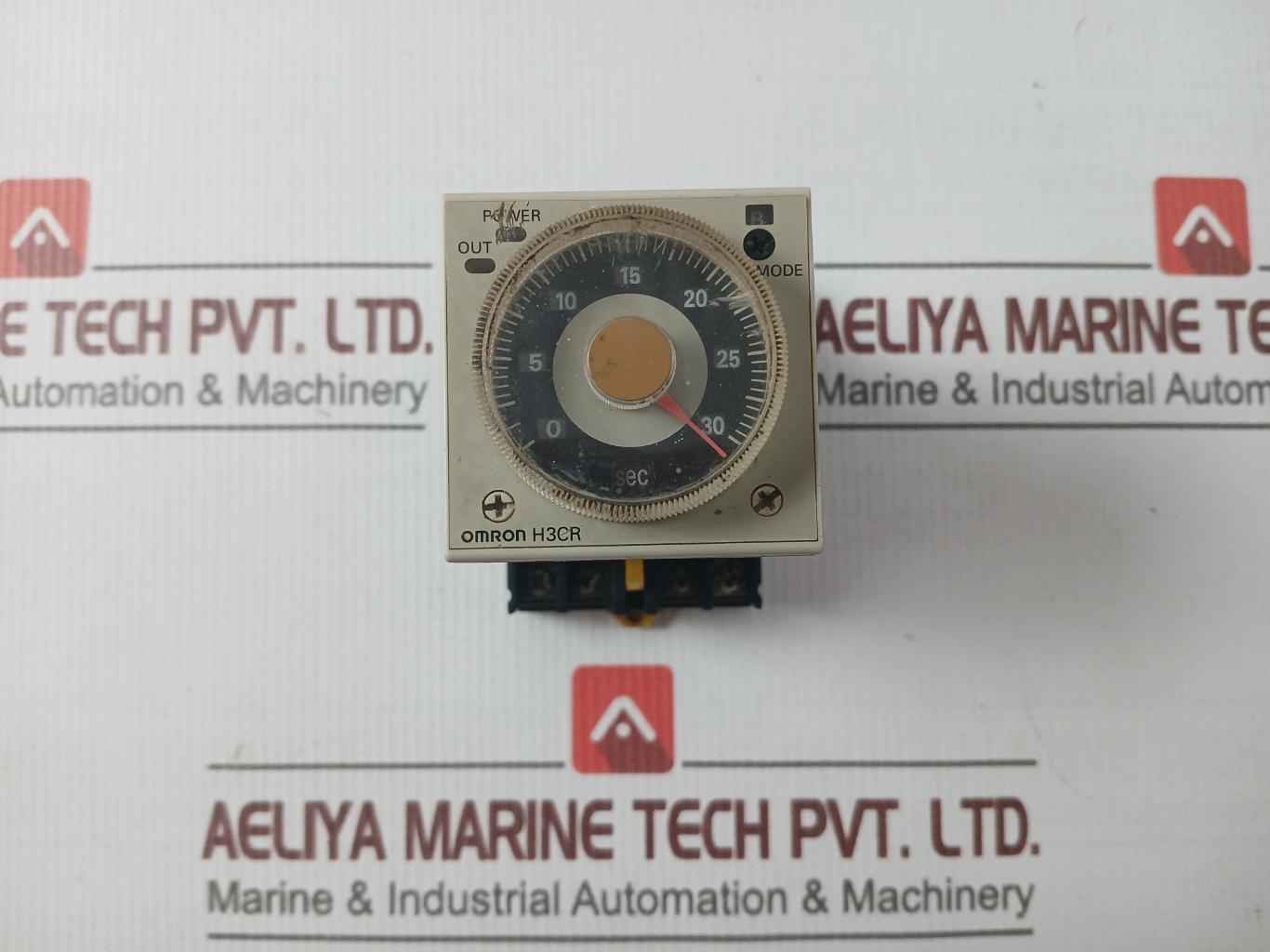 Omron H3Cr-a Timer Relay 0–30 Sec 24–48V Ac/Dc