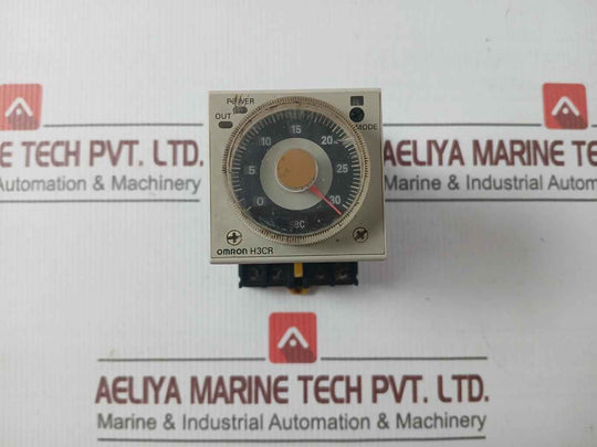 Omron H3Cr-a Timer Relay 0–30 Sec 24–48V Ac/Dc