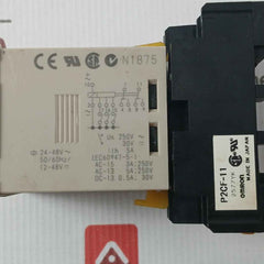 Omron H3Cr-a Timer Relay 0–30 Sec 24–48V Ac/Dc