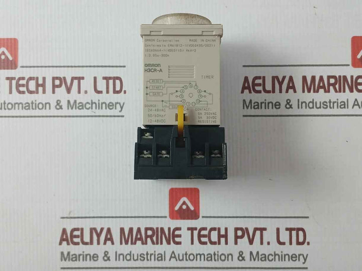 Omron H3Cr-a Timer Relay 0–30 Sec 24–48V Ac/Dc