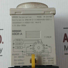 Omron H3Cr-a Timer Relay 0–30 Sec 24–48V Ac/Dc