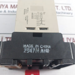 Omron H3Cr-a Timer Relay With Base 100 To 240Vac 50/60Hz