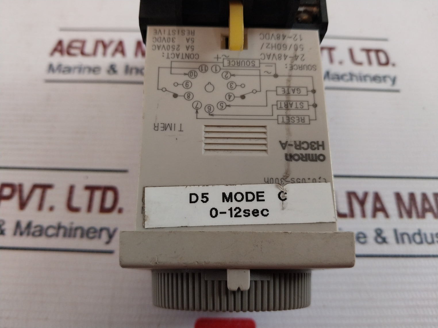 Omron H3Cr-a Timer Relay With Base 5A