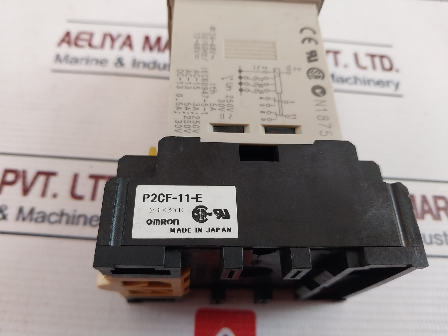 Omron H3Cr-a Timer Relay With Base 5A