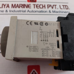 Omron H3Cr-a Timer Relay With Base 5A