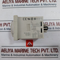 Omron H3Cr-a Timer With Base 5A 250V Ac 0-12 Sec