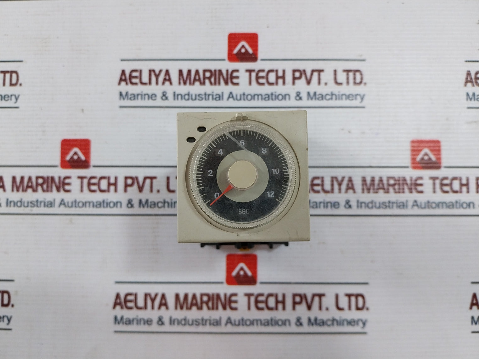 Omron H3Cr-a Timer With Base 5A 250V Ac 0-12 Sec