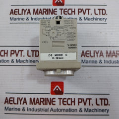 Omron H3Cr-a Timer With Base 5A 250V Ac 0-12 Sec