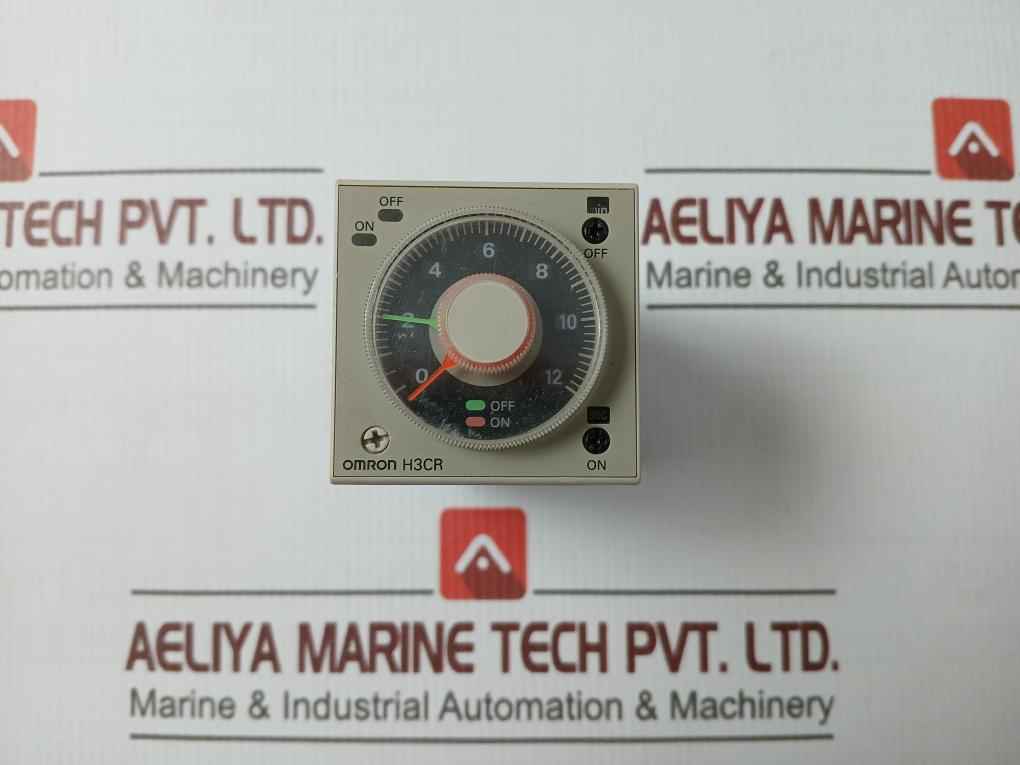 Omron H3Cr-fn Solid-state Industrial Timer 100-240Vac 0.05S-30H