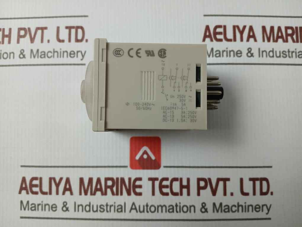 Omron H3Cr-fn Solid-state Industrial Timer 100-240Vac 0.05S-30H