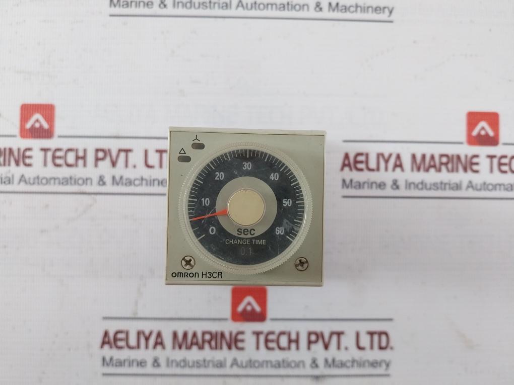 Omron H3Cr-g8L-30 Solid State Timer P2Cf-08 100/110/120Vac 50/60Hz 0-60Sec 5A