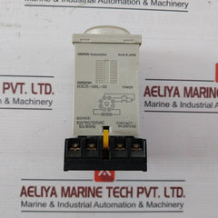 Omron H3Cr-g8L-30 Solid State Timer P2Cf-08 100/110/120Vac 50/60Hz 0-60Sec 5A