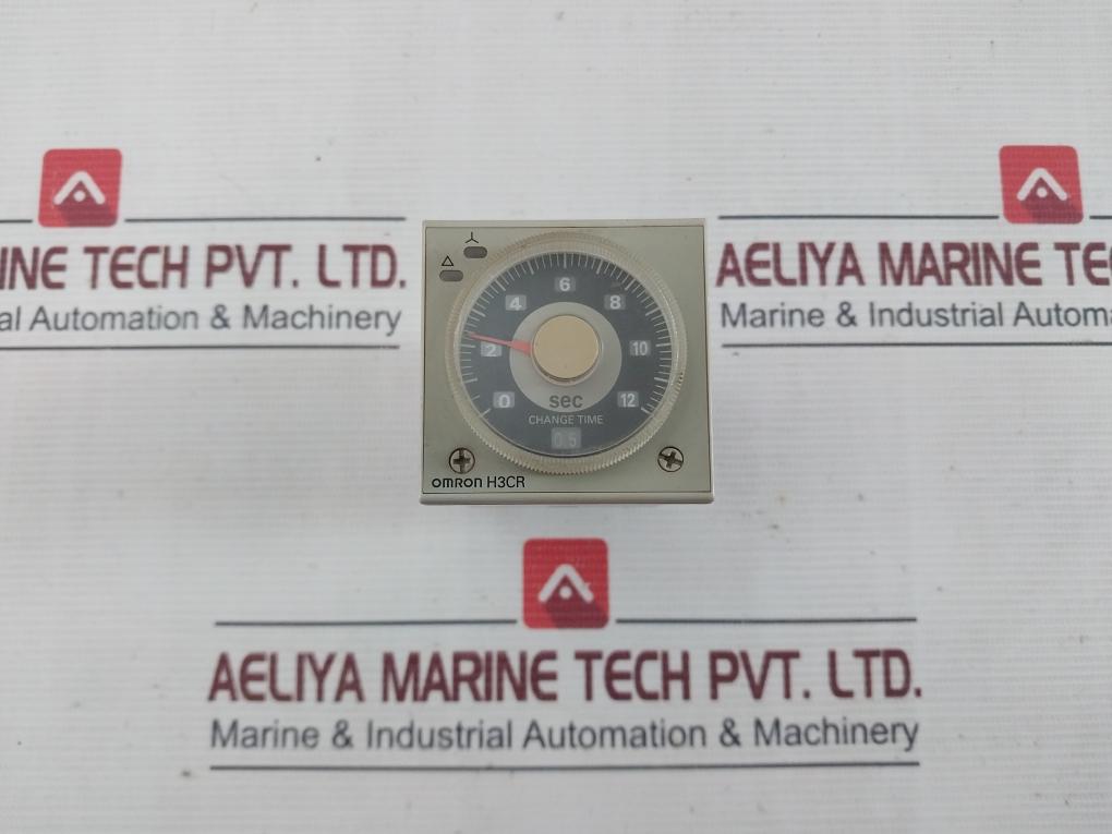 Omron H3Cr-g8L-30 Star-delta Timer 0-12 Sec 50/60Hz 5A 250Vac