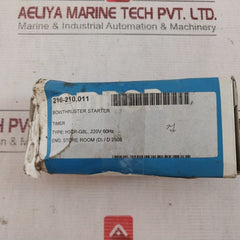 Omron H3Cr-g8L Star-delta Timer 6/12/60/120S 5A 250V Ac 9915 216-210.011