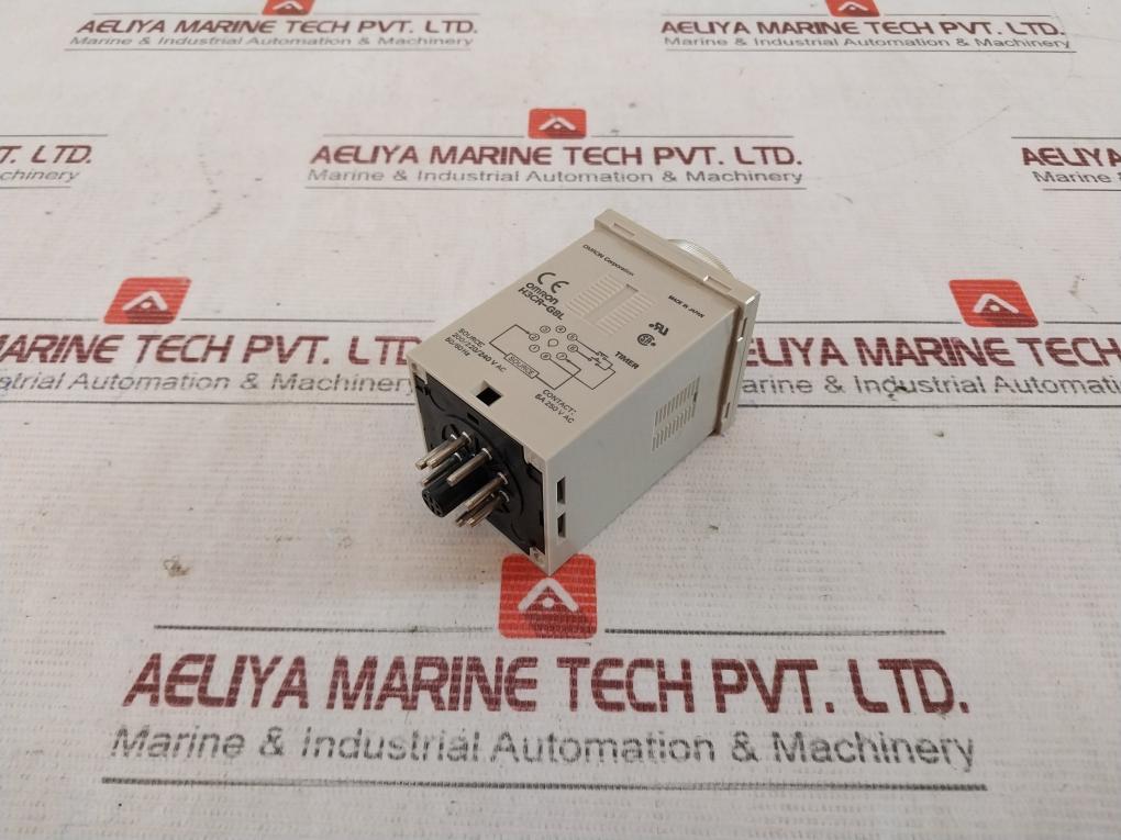Omron H3Cr-g8L Star-delta Timer 6/12/60/120S 5A 250V Ac 9915 216-210.011