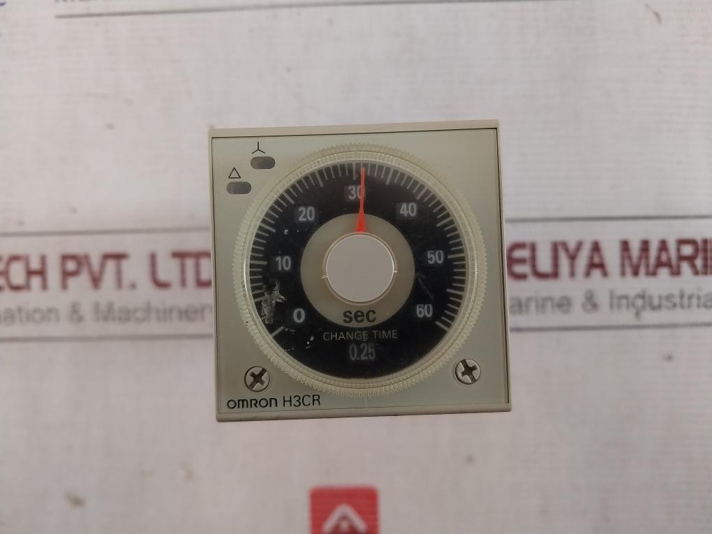 Omron H3Cr-g8L Star-delta Timer 6/12/60/120S 5A 250V Ac 9915 216-210.011