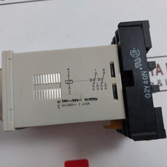 Omron H3Cr-h8L Power Off-delay Timer 24Vdc/Ac 50/60Hz Un 250V