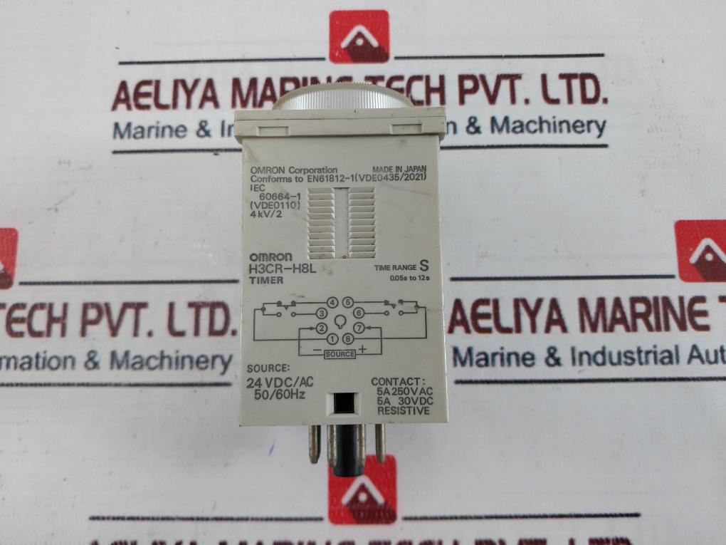 OMRON H3CR-H8L Power Off Delay Timer 250V~ 30V