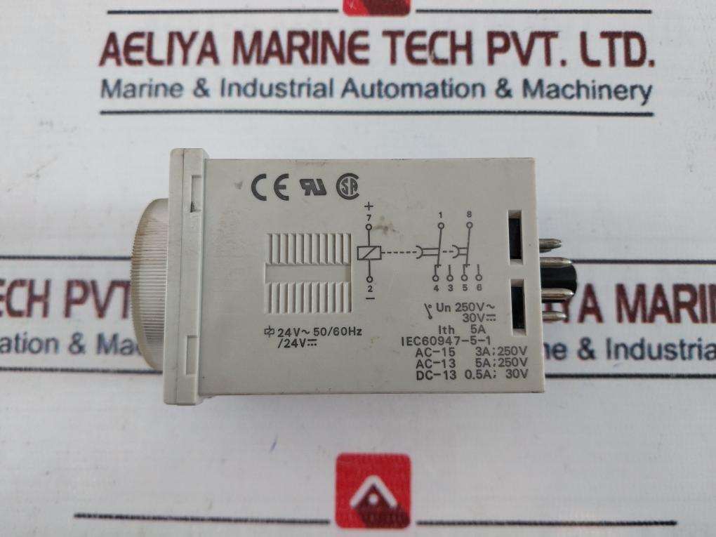 Omron H3Cr-h8L Power Off Delay Timer