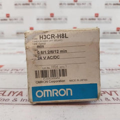 Omron H3Cr-h8L Power Off Delay Timer Relay 24V Ac/Dc 5A 250Vac Iec60947-5-1