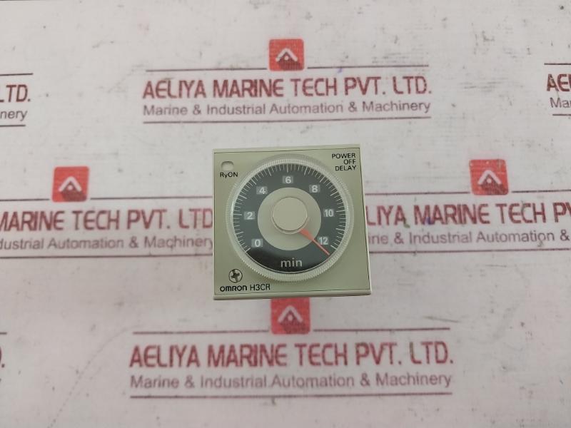 Omron H3Cr-h8L Power Off Delay Timer Relay 24V Ac/Dc 5A 250Vac Iec60947-5-1