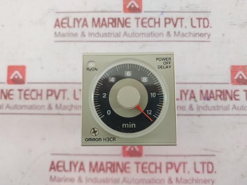 Omron H3Cr-h8L Power Off Delay Timer Relay 24V Ac/Dc 5A 250Vac Iec60947-5-1