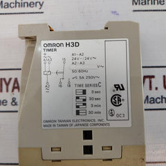 Omron H3D Timer Ser C 250V 50/60Hz