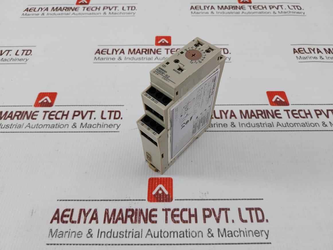 Omron H3De-s2 Time Delay Relay 50/60Hz 24-230Vac/Dc