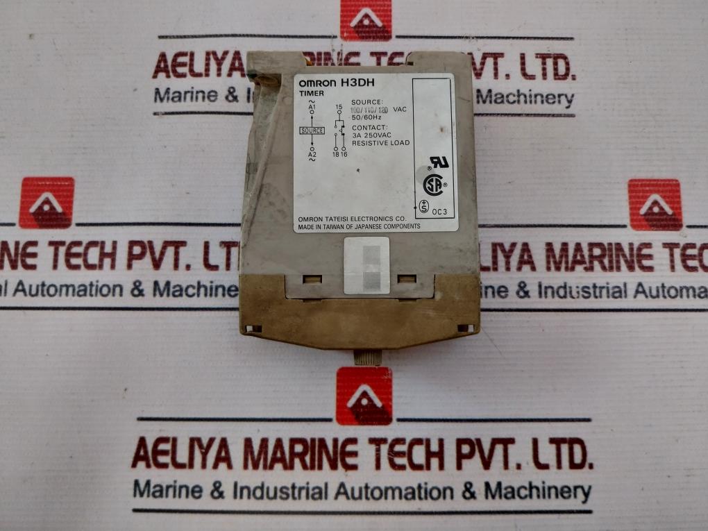 Omron H3Dh Timer 6 Sec 250Vac 50/60Hz