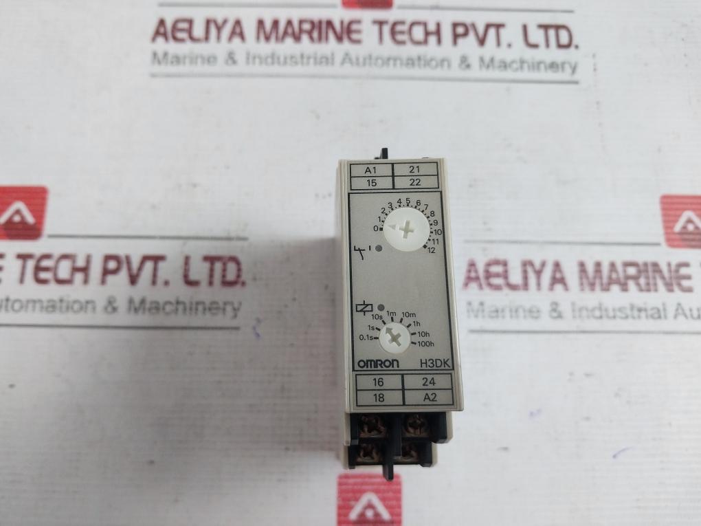 Omron H3Dk-a2Et On-delay Timer 380-440Vac 50/60Hz Iec60947-5-1 0.1S-100H