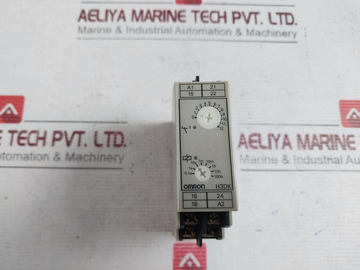 Omron H3Dk-a2Et On-delay Timer 380-440Vac 50/60Hz Iec60947-5-1 0.1S-100H