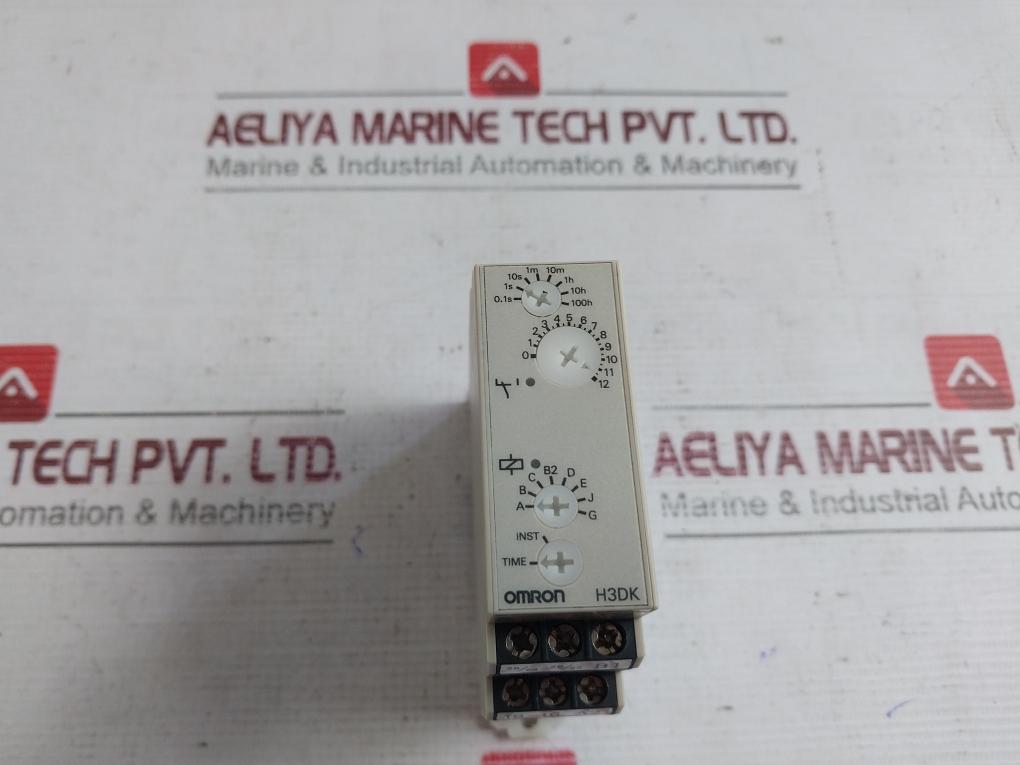 Omron H3Dk-m2 Multifunction Timer Relay 24-240V Ac/Dc 50/60Hz Iec60664-1 4Kv/2