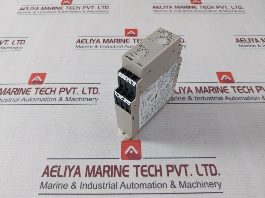 Omron H3Dk-m2 Solid-state Timer 24-240V Ac/Dc 50/60 Hz 0.1S-1200H